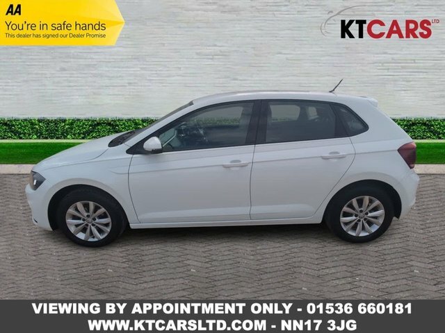 Volkswagen Polo Se Hatchback White #2