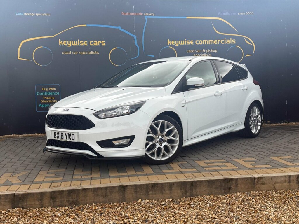 Ford Focus 1.0T Ecoboost St-line Euro 6 Ss White