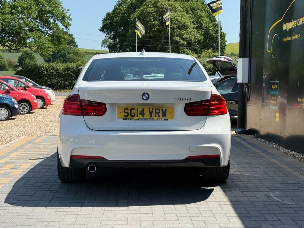 BMW 3 Series 2.0 318D M Sport Euro 5 Ss White #4