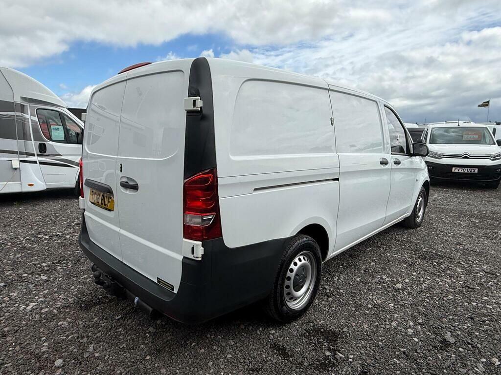 Mercedes-Benz Vito 2.1 114 Cdi Bluetec Rwd L2 Euro 6 6Dr White #6