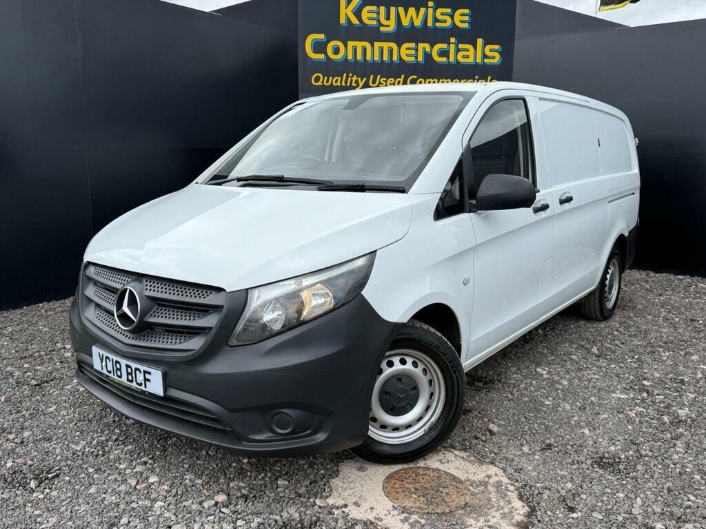 Mercedes-Benz Vito 2.1 114 Cdi Bluetec Rwd L2 Euro 6 6Dr White #2