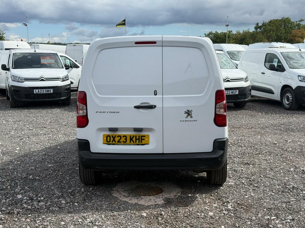 Peugeot Partner 1.5 Bluehdi 1000 Professional Premium Standard P White #5