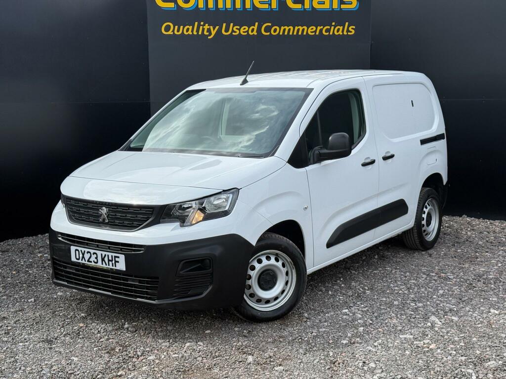 Peugeot Partner 1.5 Bluehdi 1000 Professional Premium Standard P White #2