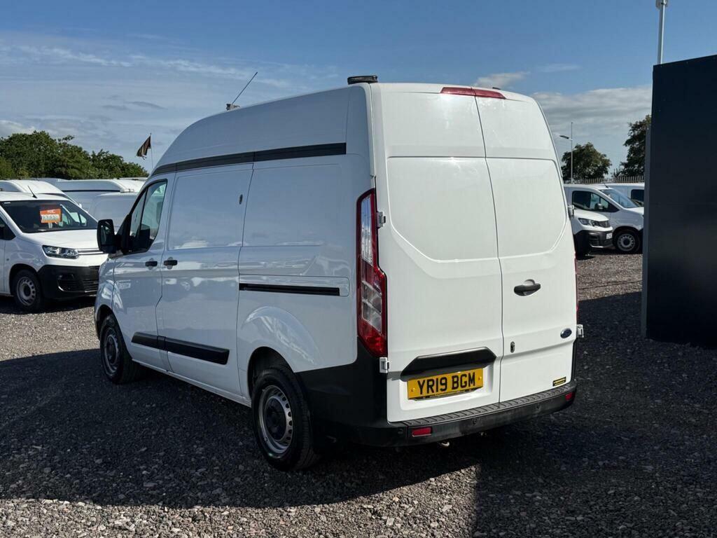 Ford Transit Custom 2.0 300 Ecoblue L1 H2 Euro 6 YR19BGM White #4