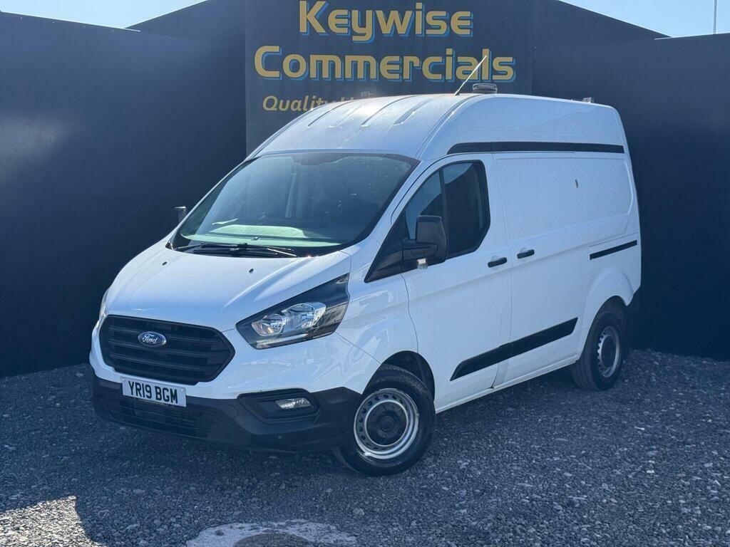 Ford Transit Custom 2.0 300 Ecoblue L1 H2 Euro 6 YR19BGM White #2