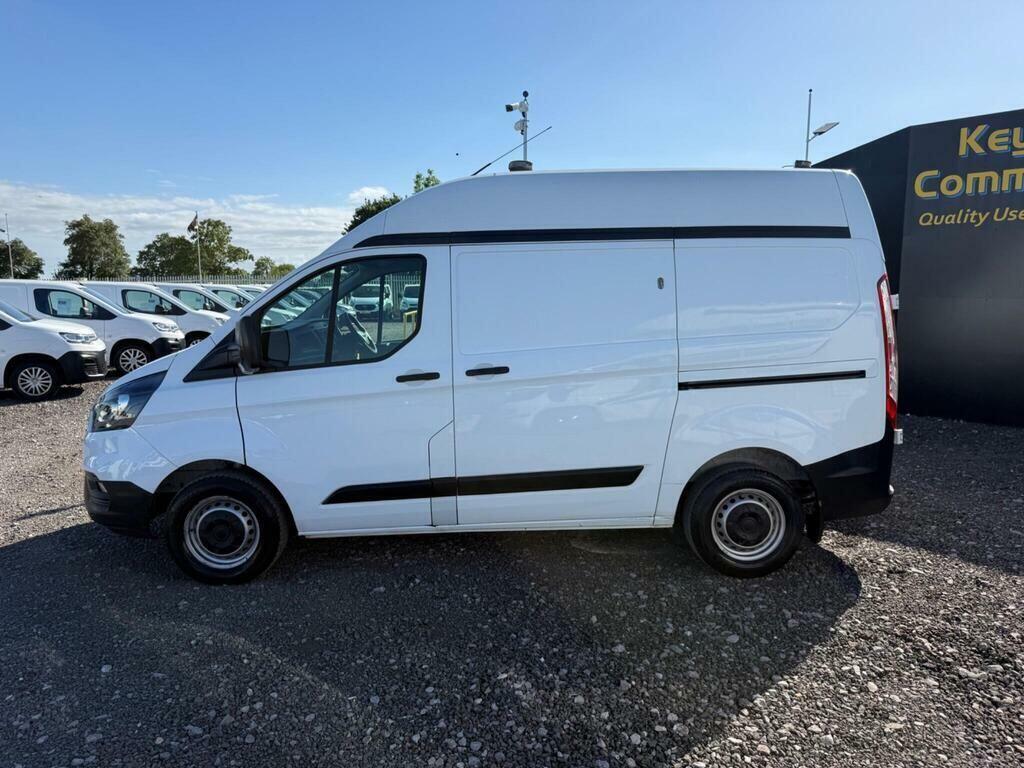 Ford Transit Custom 2.0 300 Ecoblue L1 H2 Euro 6 YR19BGM White #3
