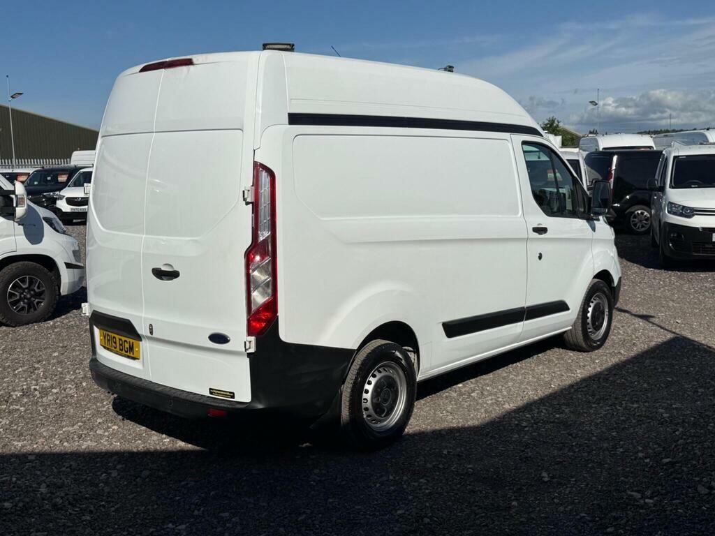 Ford Transit Custom 2.0 300 Ecoblue L1 H2 Euro 6 YR19BGM White #6
