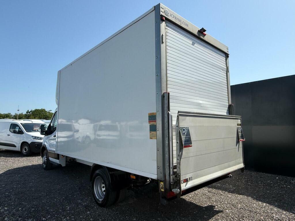 Ford Transit Custom 2.0 350 Ecoblue Leader Luton Rwd BW21XWG White #4