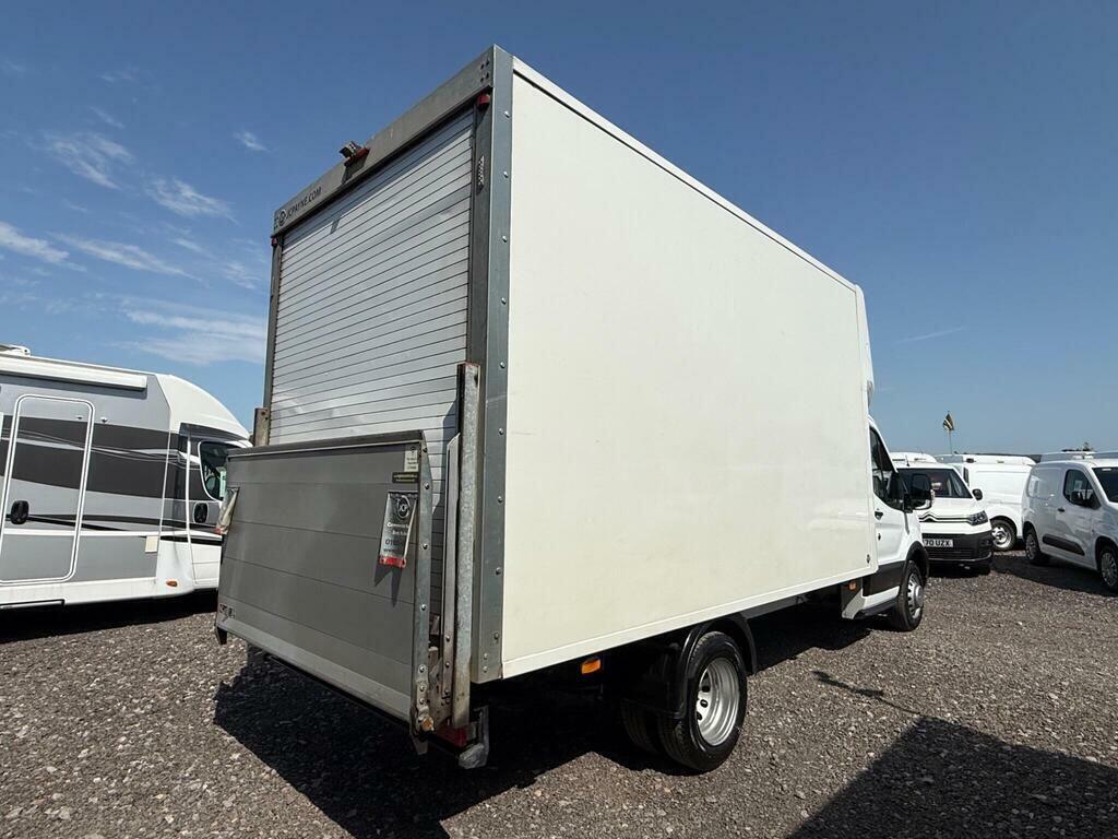 Ford Transit Custom 2.0 350 Ecoblue Leader Luton Rwd BW21XWG White #5