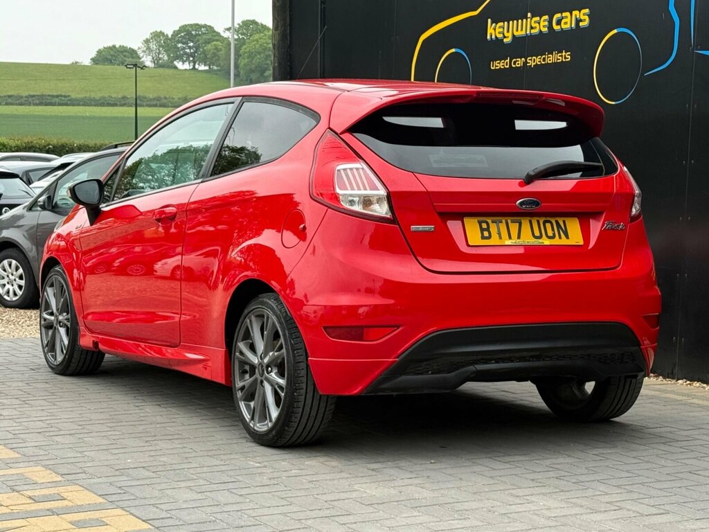 Ford Fiesta 1.0T Ecoboost St-line Euro 6 Ss Red #3