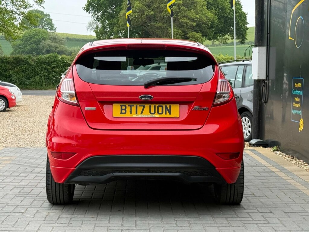 Ford Fiesta 1.0T Ecoboost St-line Euro 6 Ss Red #4