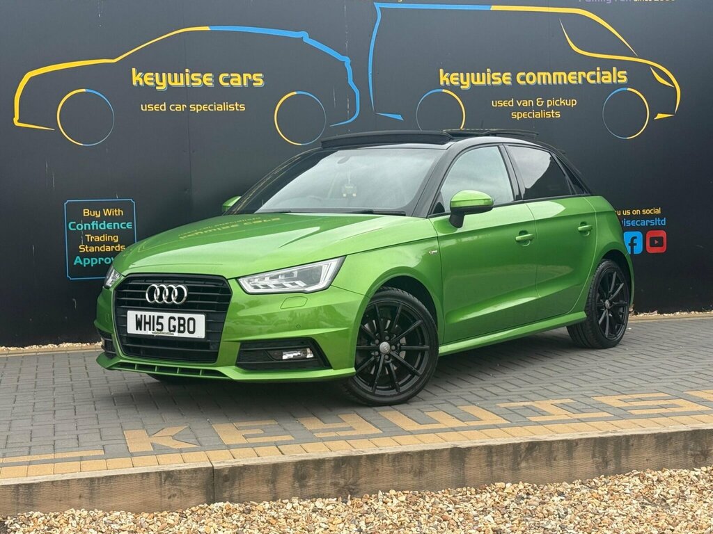 Audi A1 1.4 Tfsi Cod S Line Sportback S Tronic Euro 6 Ss Green