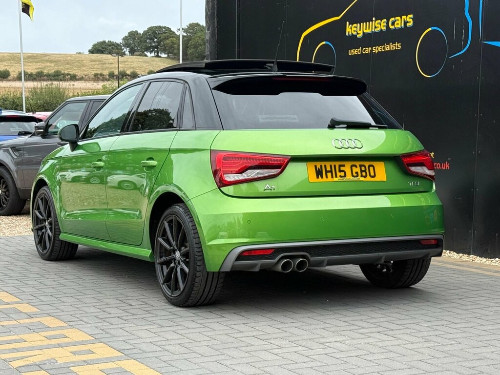 Audi A1 1.4 Tfsi Cod S Line Sportback S Tronic Euro 6 Ss Green #3