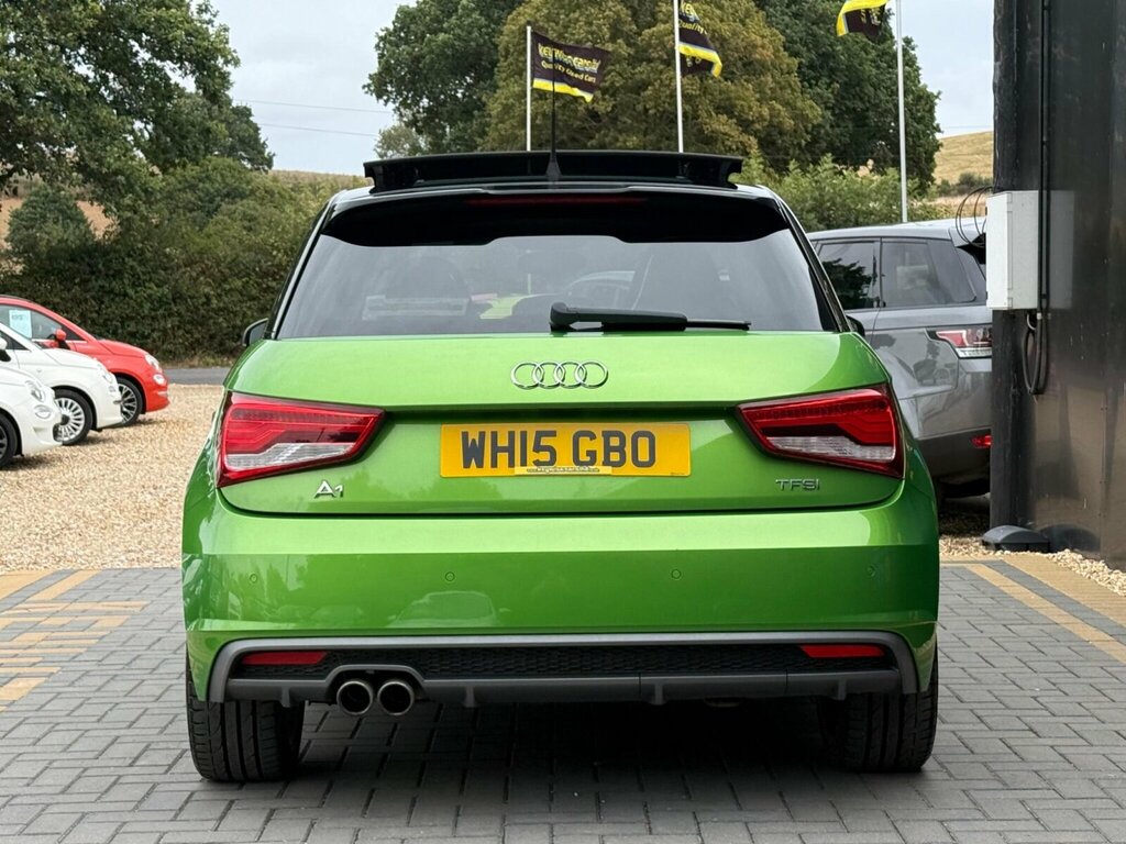 Audi A1 1.4 Tfsi Cod S Line Sportback S Tronic Euro 6 Ss Green #4