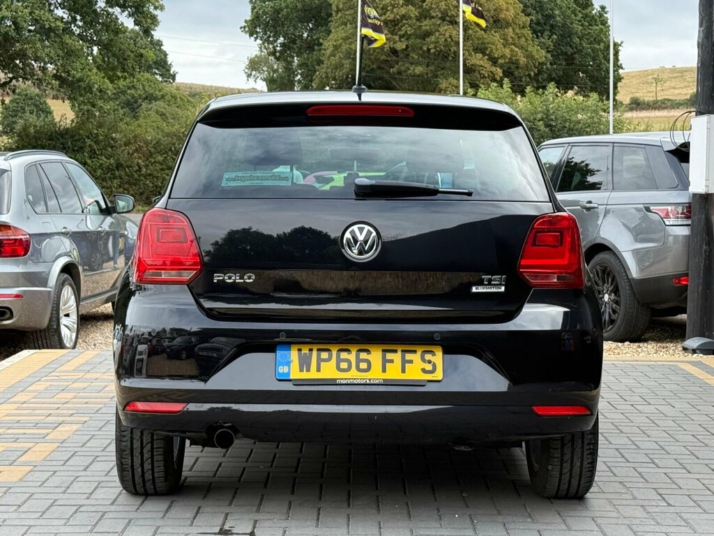 Volkswagen Polo 1.2 Tsi Bluemotion Tech Match Euro 6 Ss Black #4