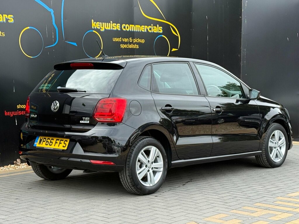 Volkswagen Polo 1.2 Tsi Bluemotion Tech Match Euro 6 Ss Black #5