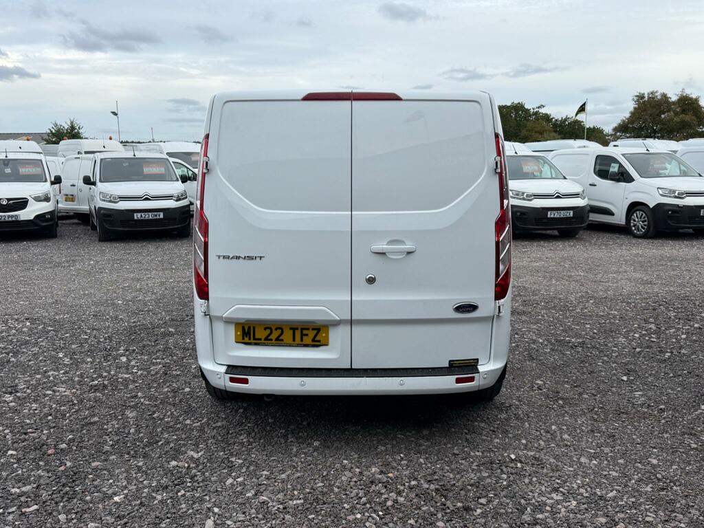 Ford Transit Custom 2.0 300 Ecoblue Limited L2 H1 Euro 6 Ss White #5