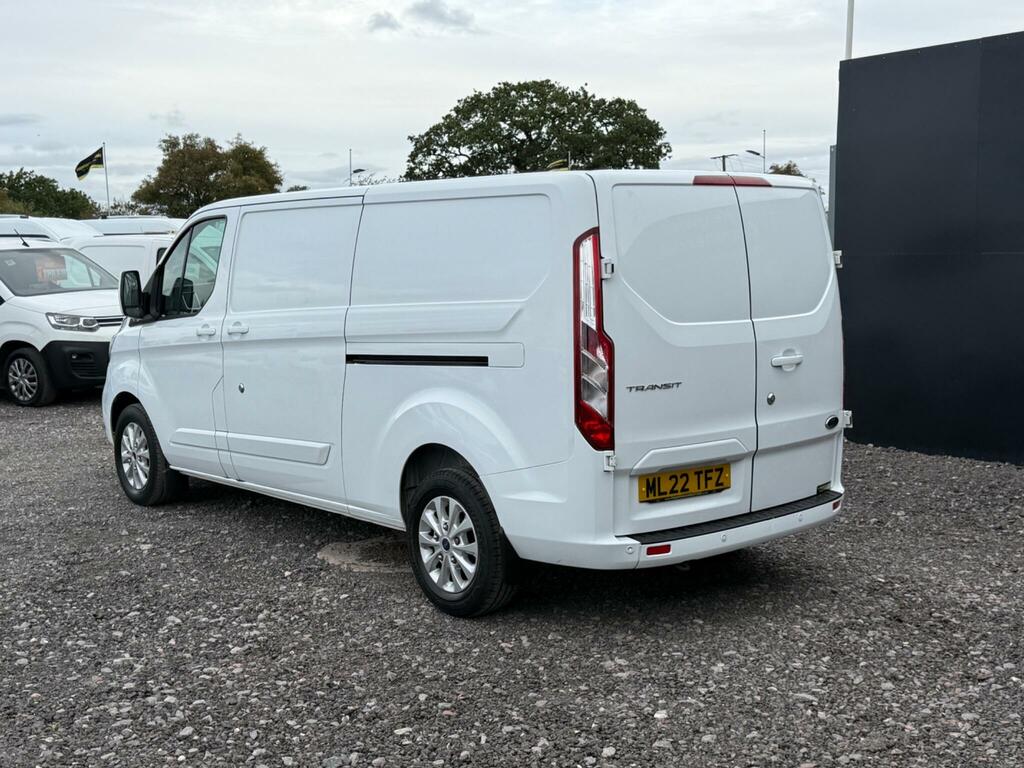 Ford Transit Custom 2.0 300 Ecoblue Limited L2 H1 Euro 6 Ss White #4