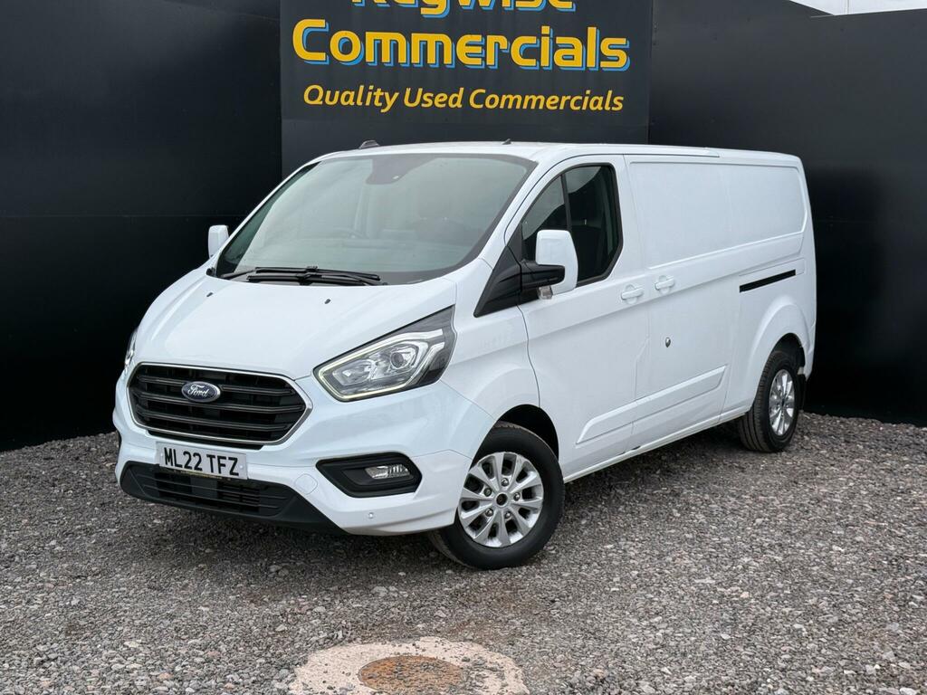 Ford Transit Custom 2.0 300 Ecoblue Limited L2 H1 Euro 6 Ss White #2