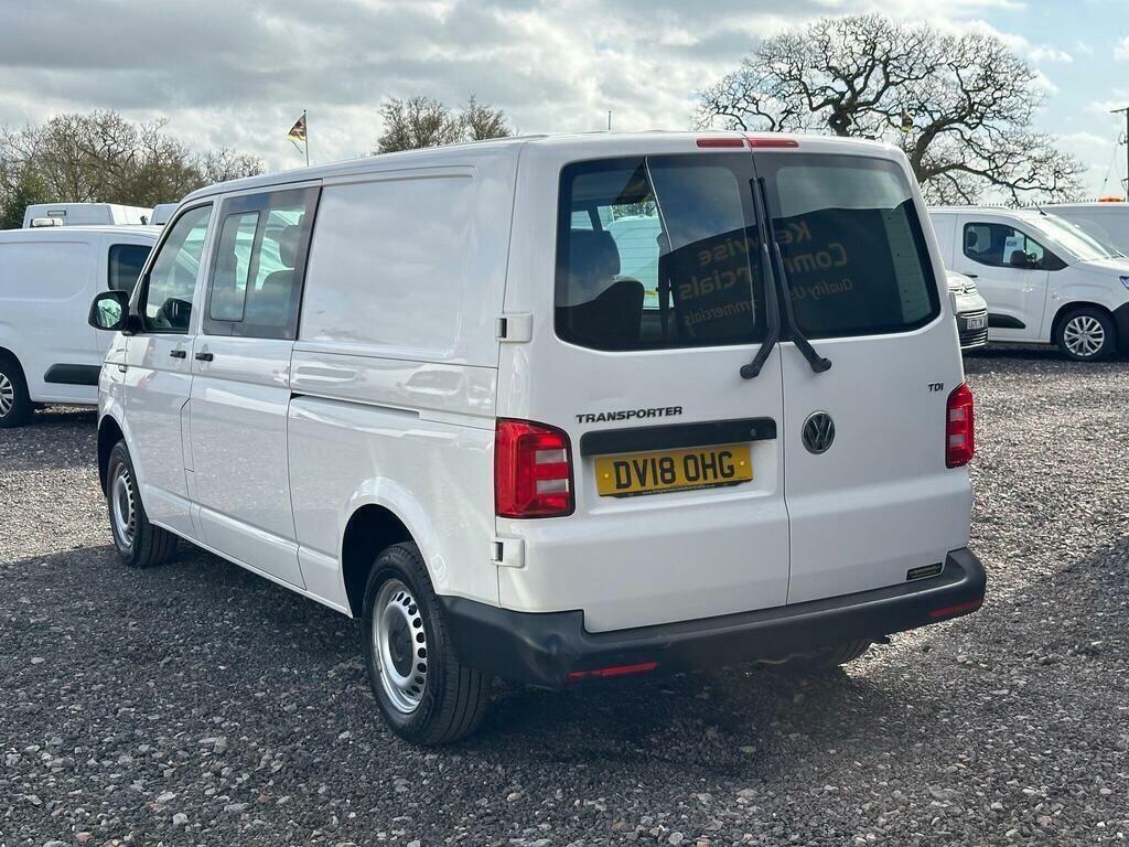 Volkswagen Transporter 2.0 Tdi T32 Bluemotion Tech Startline Kombi Fwd Lw White #4
