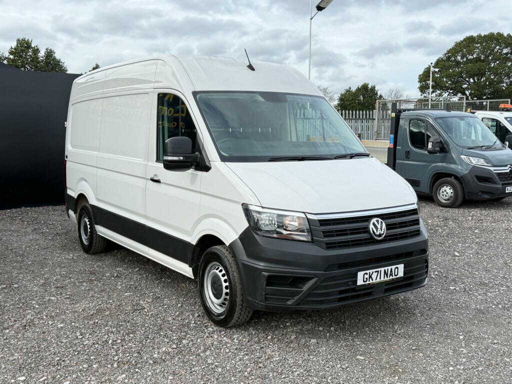 Volkswagen Crafter 2L 2.0 Tdi Cr35 Startline Flat Frame Chassis Cab 2 White #8
