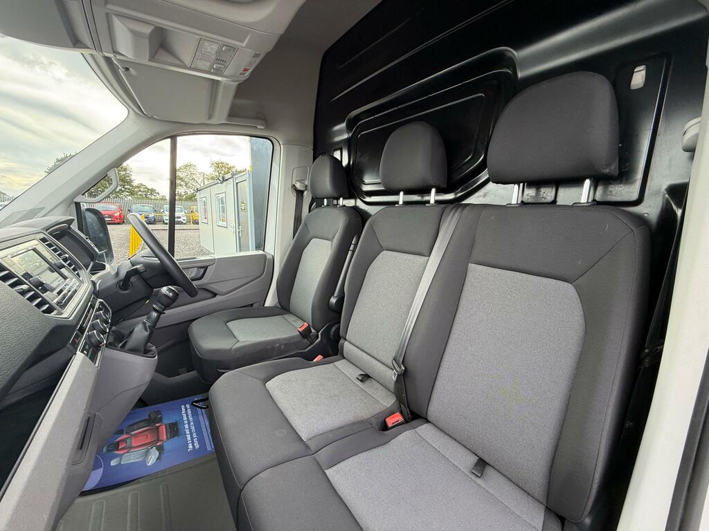 Volkswagen Crafter 2L 2.0 Tdi Cr35 Startline Flat Frame Chassis Cab 2 White #15