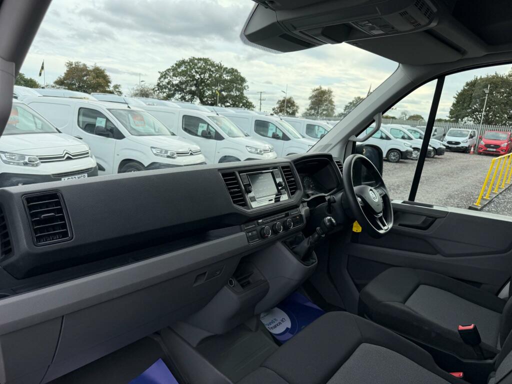 Volkswagen Crafter 2L 2.0 Tdi Cr35 Startline Flat Frame Chassis Cab 2 White #14