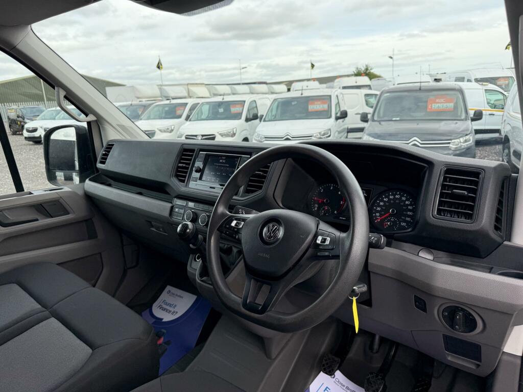 Volkswagen Crafter 2L 2.0 Tdi Cr35 Startline Flat Frame Chassis Cab 2 White #11