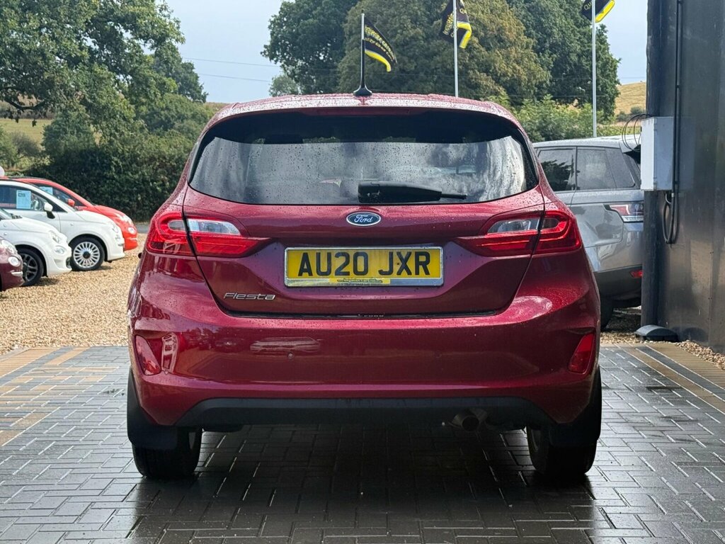Ford Fiesta 1.0T Ecoboost Titanium Euro 6 Ss Red #4