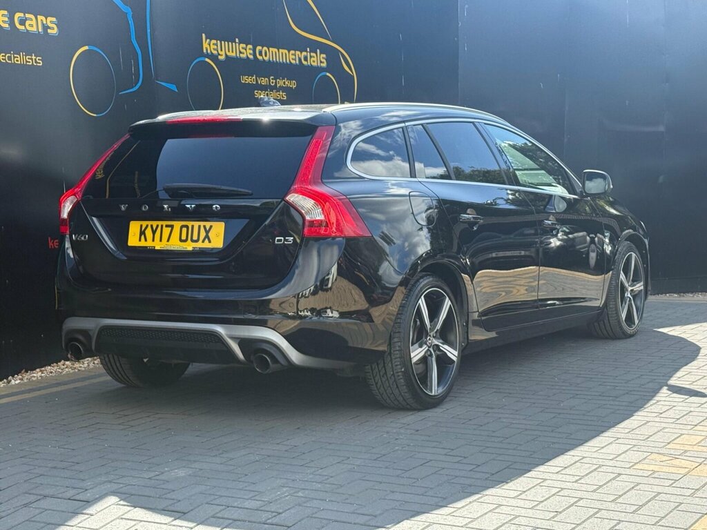 Volvo V60 2.0 D3 R-design Lux Nav Euro 6 Ss Black #5