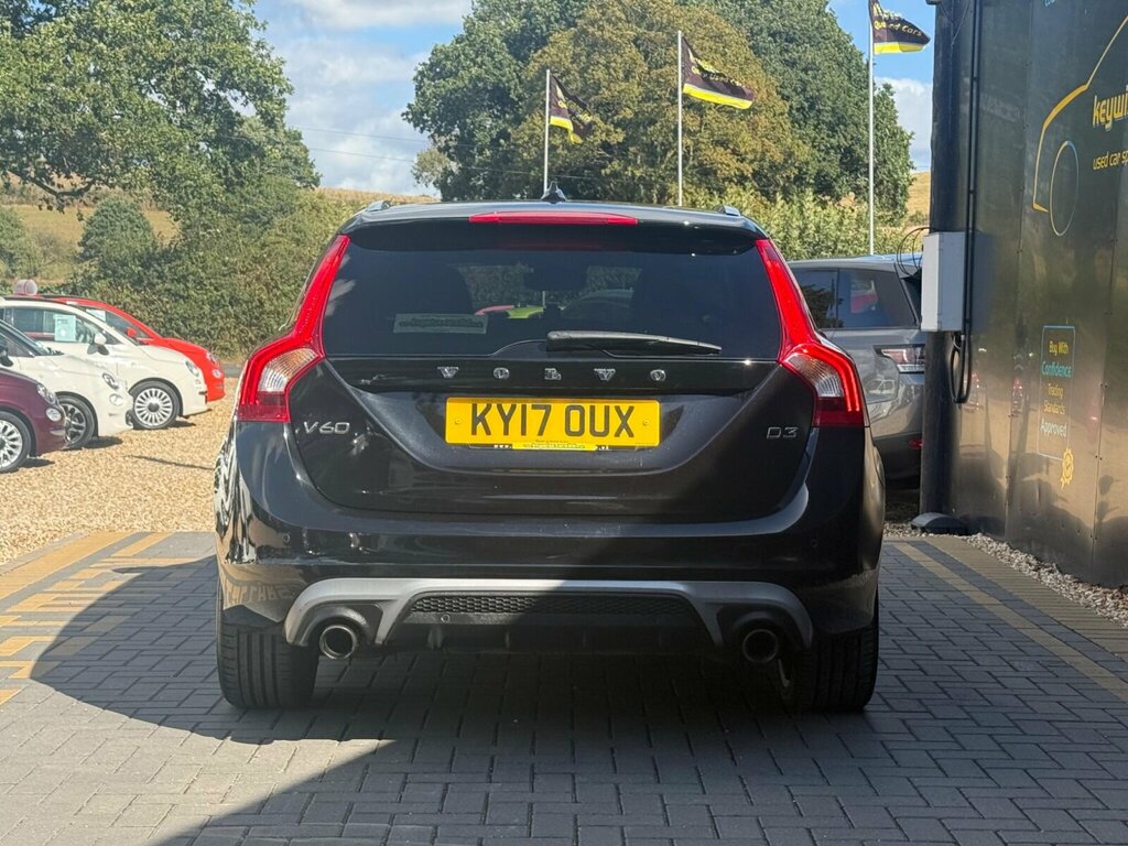 Volvo V60 2.0 D3 R-design Lux Nav Euro 6 Ss Black #4