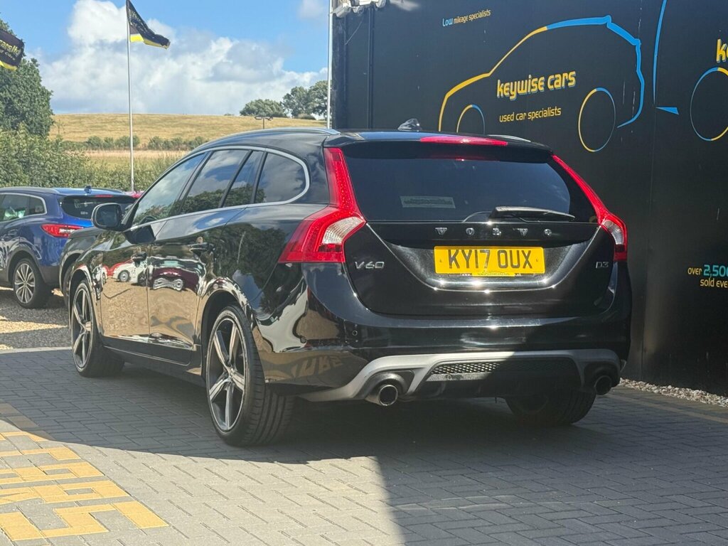 Volvo V60 2.0 D3 R-design Lux Nav Euro 6 Ss Black #3