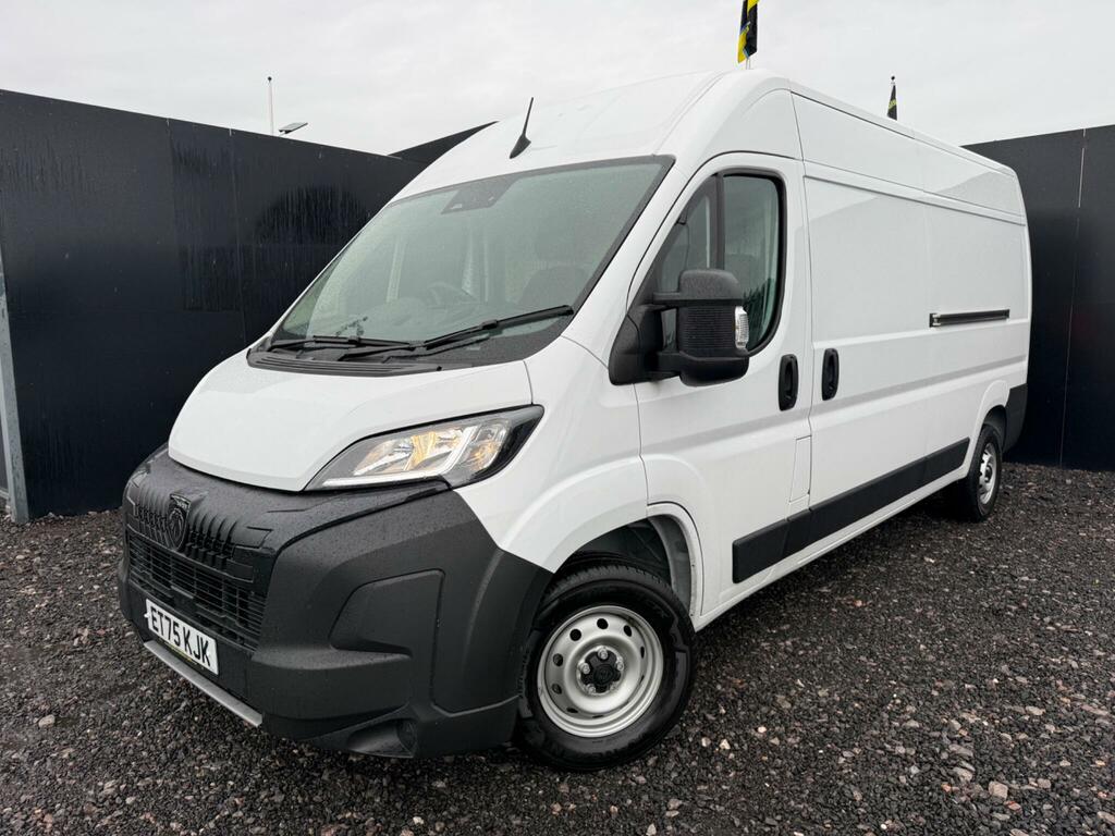 Peugeot Boxer 2.2 Bluehdi 335 Professional L3 H2 Euro 6 Ss White #2