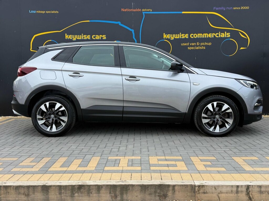 Vauxhall Grandland X 1.2 Turbo Sport Nav Euro 6 Ss Grey #5