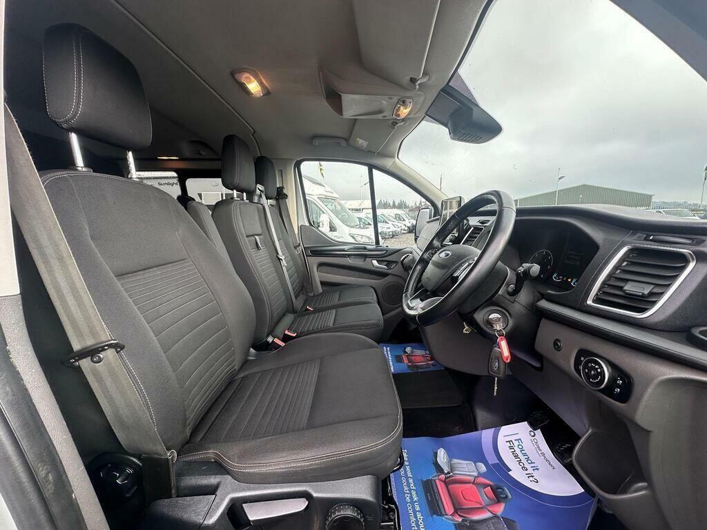 Ford Transit Custom 2.0 350 Ecoblue Leader Fwd L4 Euro 6 Ss White #12