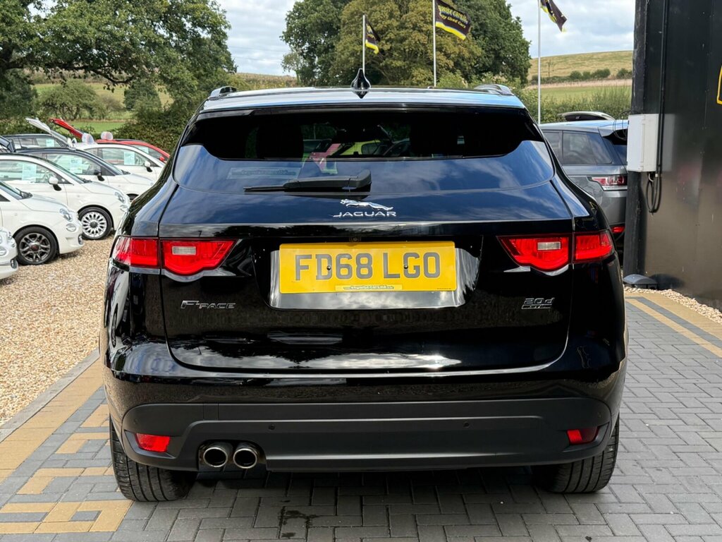 Jaguar F-Pace 2.0 D180 R-sport Awd Euro 6 Ss Black #4