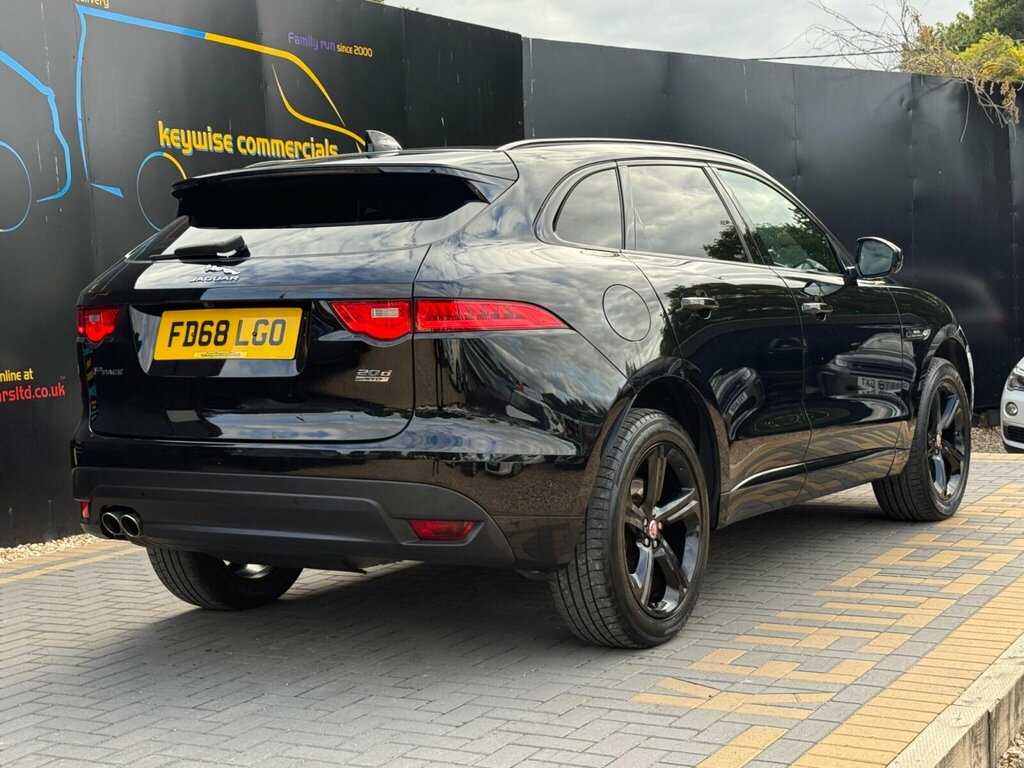 Jaguar F-Pace 2.0 D180 R-sport Awd Euro 6 Ss Black #5