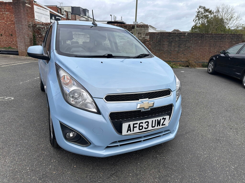 Chevrolet Spark 1.2I Lt Hatchback Euro 5 81 Ps Blue #4