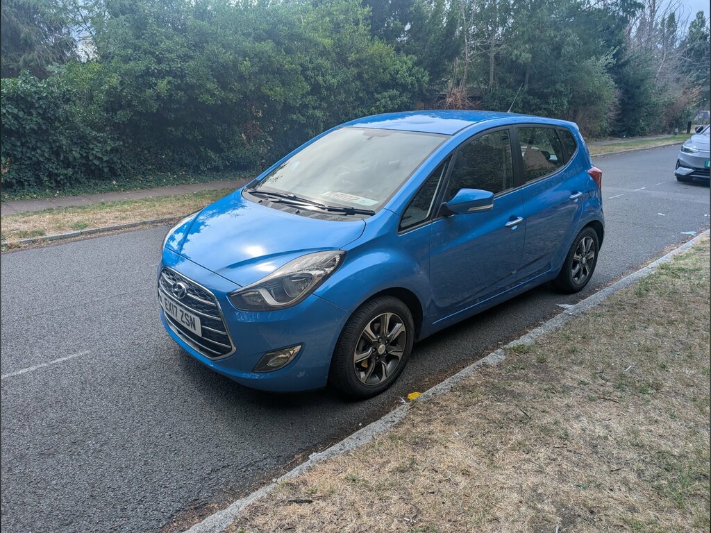 Hyundai Ix20 1.6 Se Nav Hatchback Euro 6 125 P Blue #3