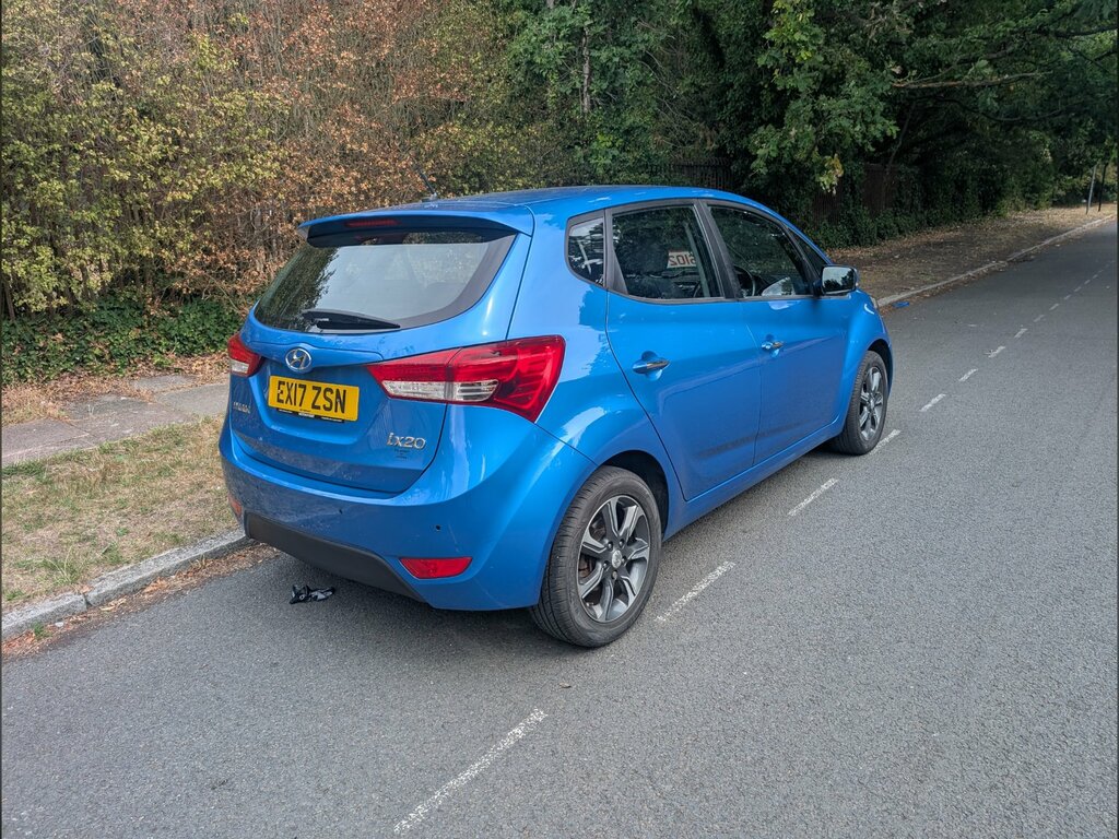 Hyundai Ix20  Blue #7
