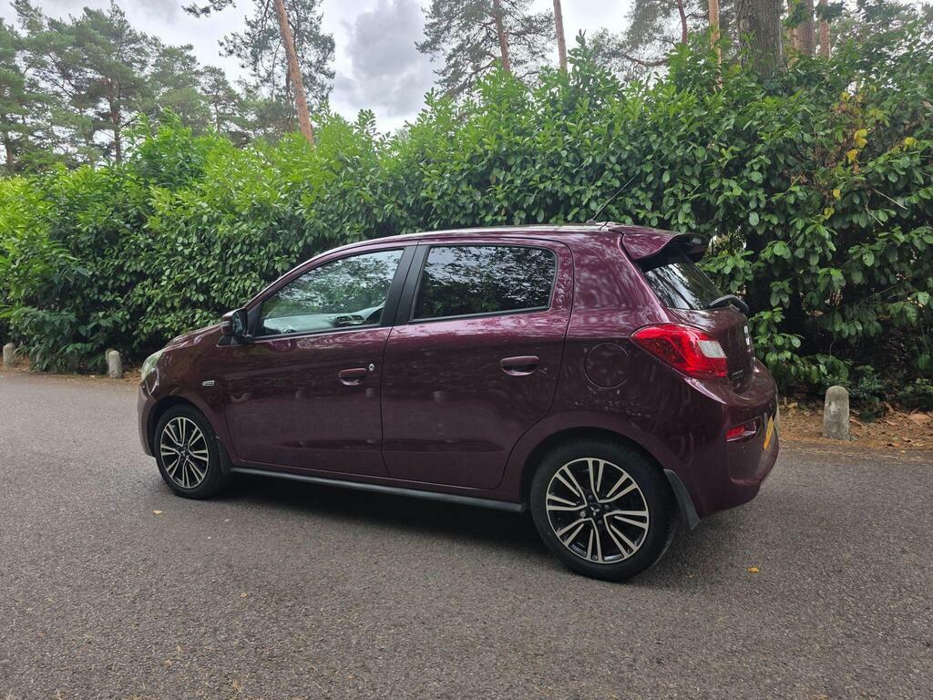 Mitsubishi Mirage 1.2 Juro Cvt Euro 6 S S Purple #6