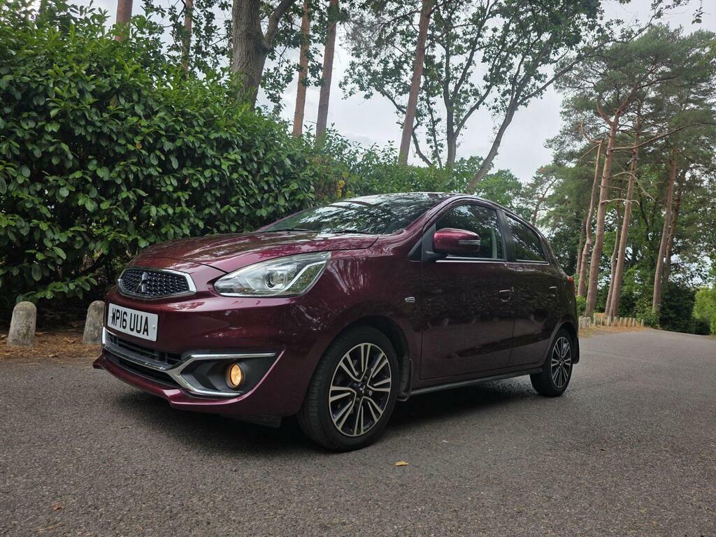 Mitsubishi Mirage 1.2 Juro Cvt Euro 6 S S Purple
