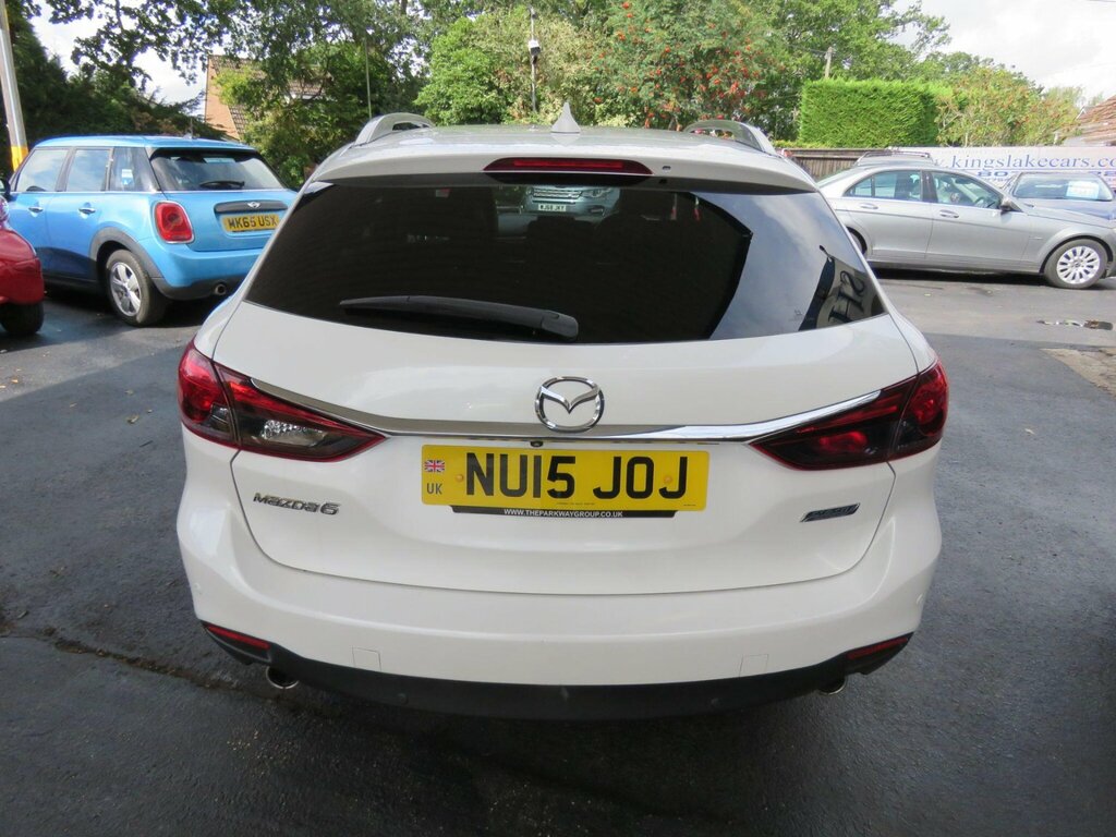 Mazda 6 2.2 Skyactiv-d Sport Nav Tourer Euro 6 Ss White #5