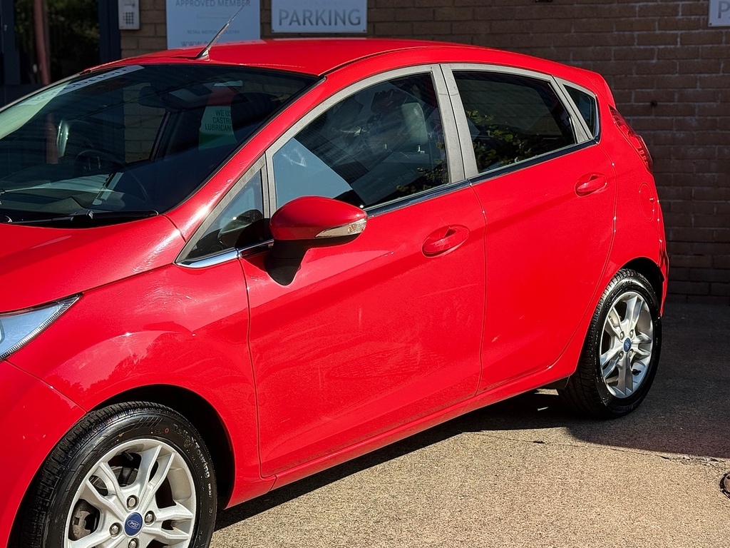 Ford Fiesta T Ecoboost Zetec U5419 Ulez Red #5