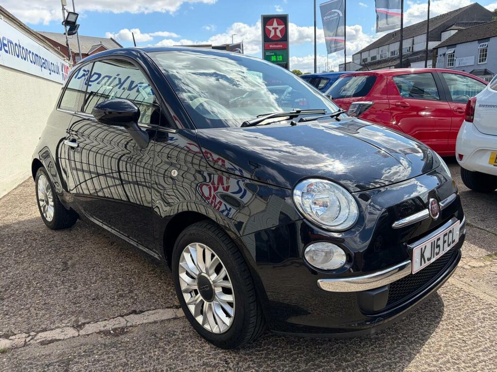 Fiat 500 1.2 Pop Star Euro 6 Ss Black
