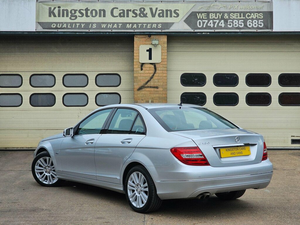 Mercedes-Benz C Class C220 Cdi Blueefficiency Elegance Silver #8