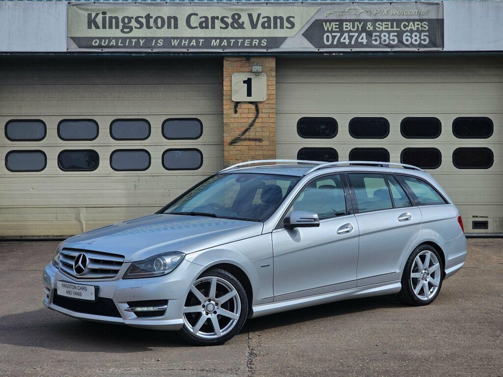 Mercedes-Benz C Class 1.8 C180 Blueefficiency Sport G-tronic Euro 5 S Silver