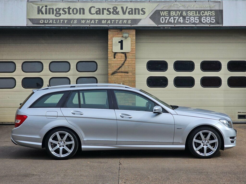 Mercedes-Benz C Class 1.8 C180 Blueefficiency Sport G-tronic Euro 5 S Silver #4