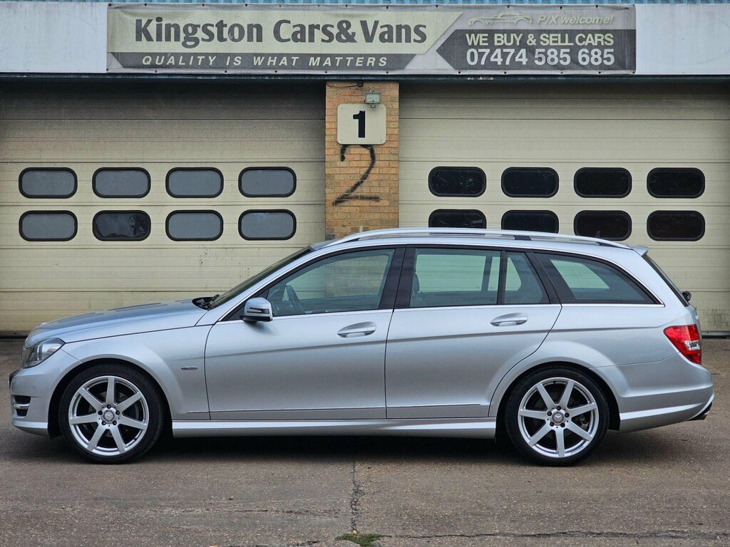 Mercedes-Benz C Class 1.8 C180 Blueefficiency Sport G-tronic Euro 5 S Silver #5