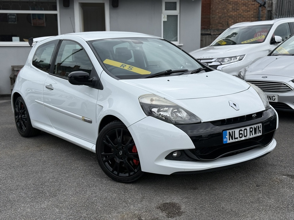 Renault Clio Renaultsport 200 2.0 2010 60 Reg White